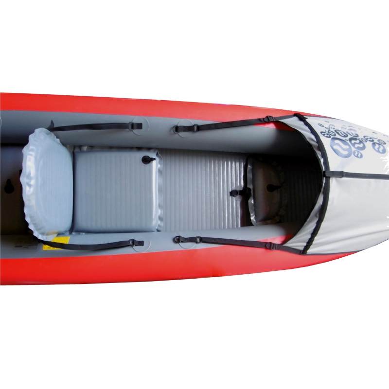 lLe véritable kayak gonflable passe partout pour la famille, GUMOTEX Solar.