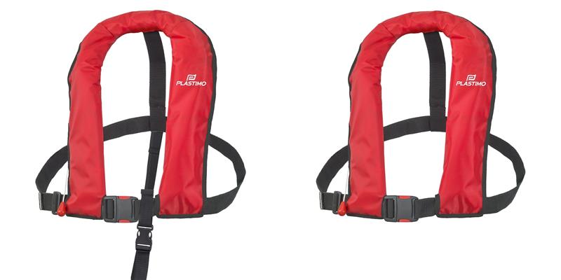 Gilet gonflable Plastimo Neo 165 déclenchement manuel | Avec sous-cutale